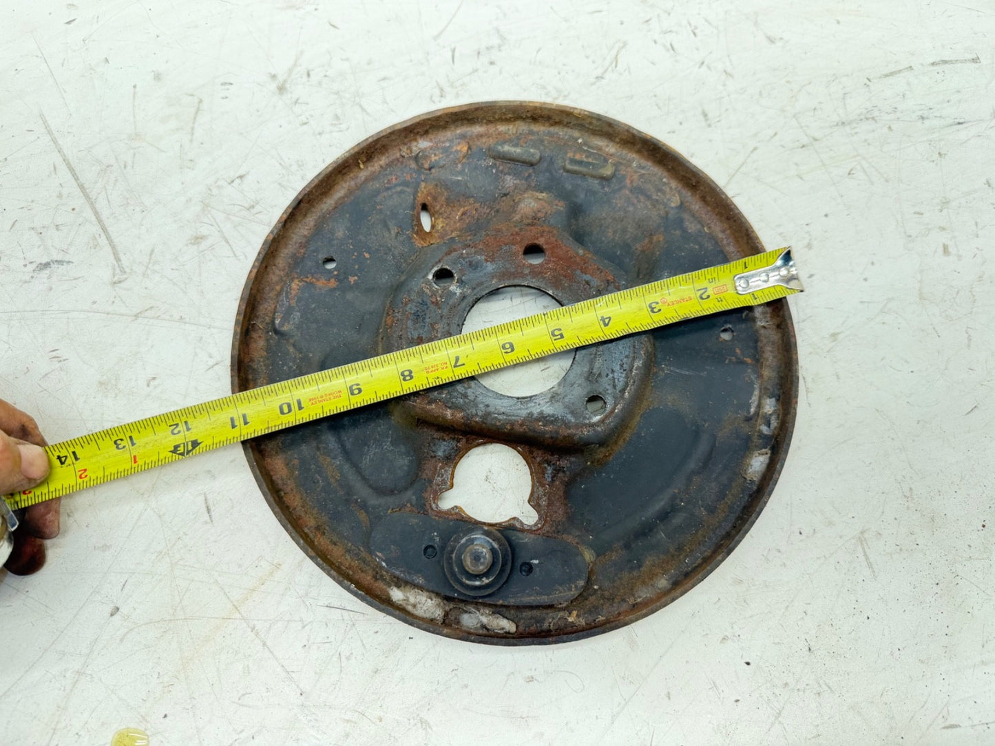 JEEP CJ 1978-1986 10" Brake AMC 20 Passenger Right SIDE DRUM BRAKE BACKING PLATE