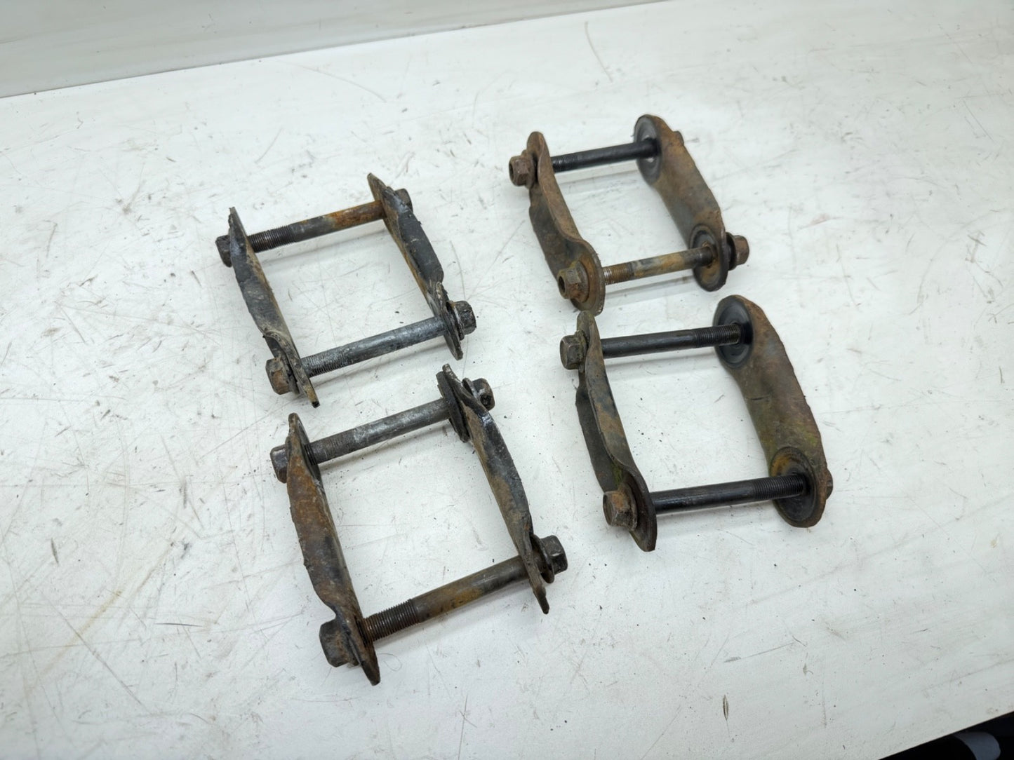 87-95 Jeep Wrangler YJ Shackles Shackle Front Rear Leaf Spring OEM Factory Stock