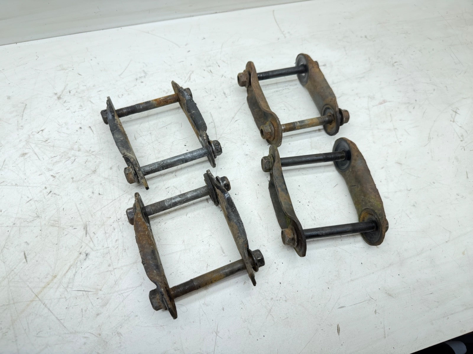 87-95 Jeep Wrangler YJ Shackles Shackle Front Rear Leaf Spring OEM Factory Stock