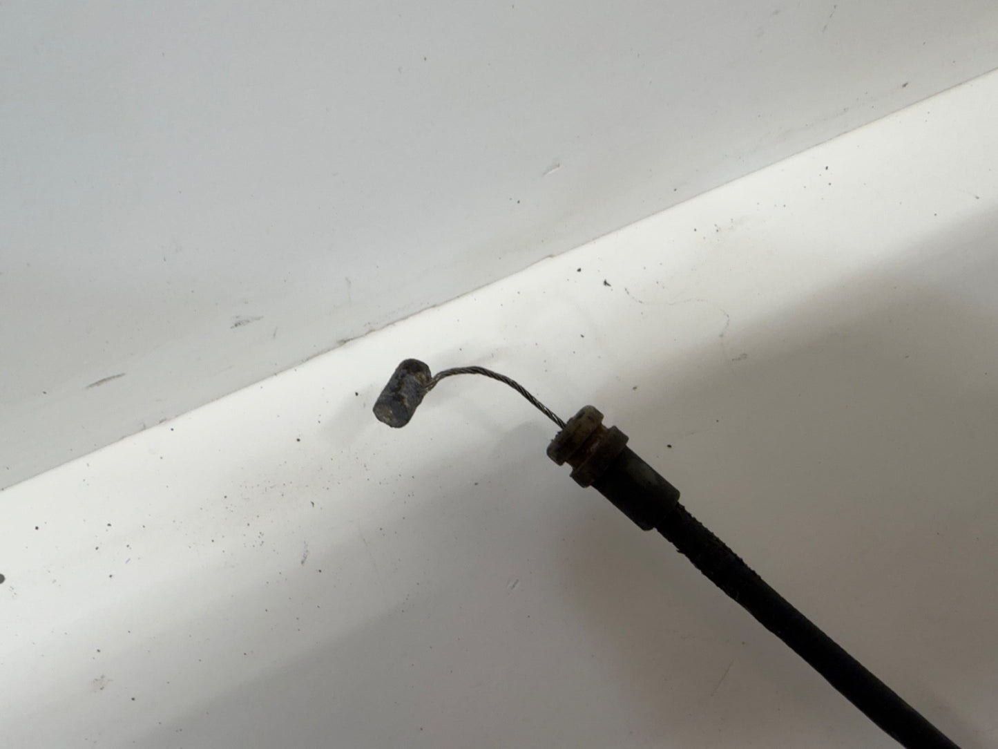 Jeep Cherokee XJ 87-96 Hood Release Cable Pull Mechanism Kick Panel OEM Factory
