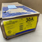 New Square D H221NRB Disconnect 30 Amp 240V 2P 3W 3R Rainproof Fusible Enclosure