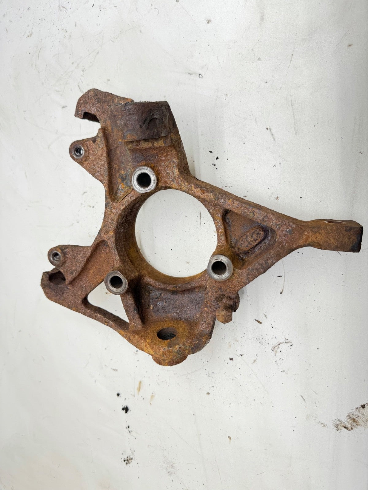 90-06 Jeep Wrangler TJ YJ Dana 30 Front Axle Left Drivers Spindle Knuckle NO ABS