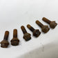 Jeep Wrangler YJ Transmission Skid Plate BOLTS 87-95 Set of 6 Bolts OEM
