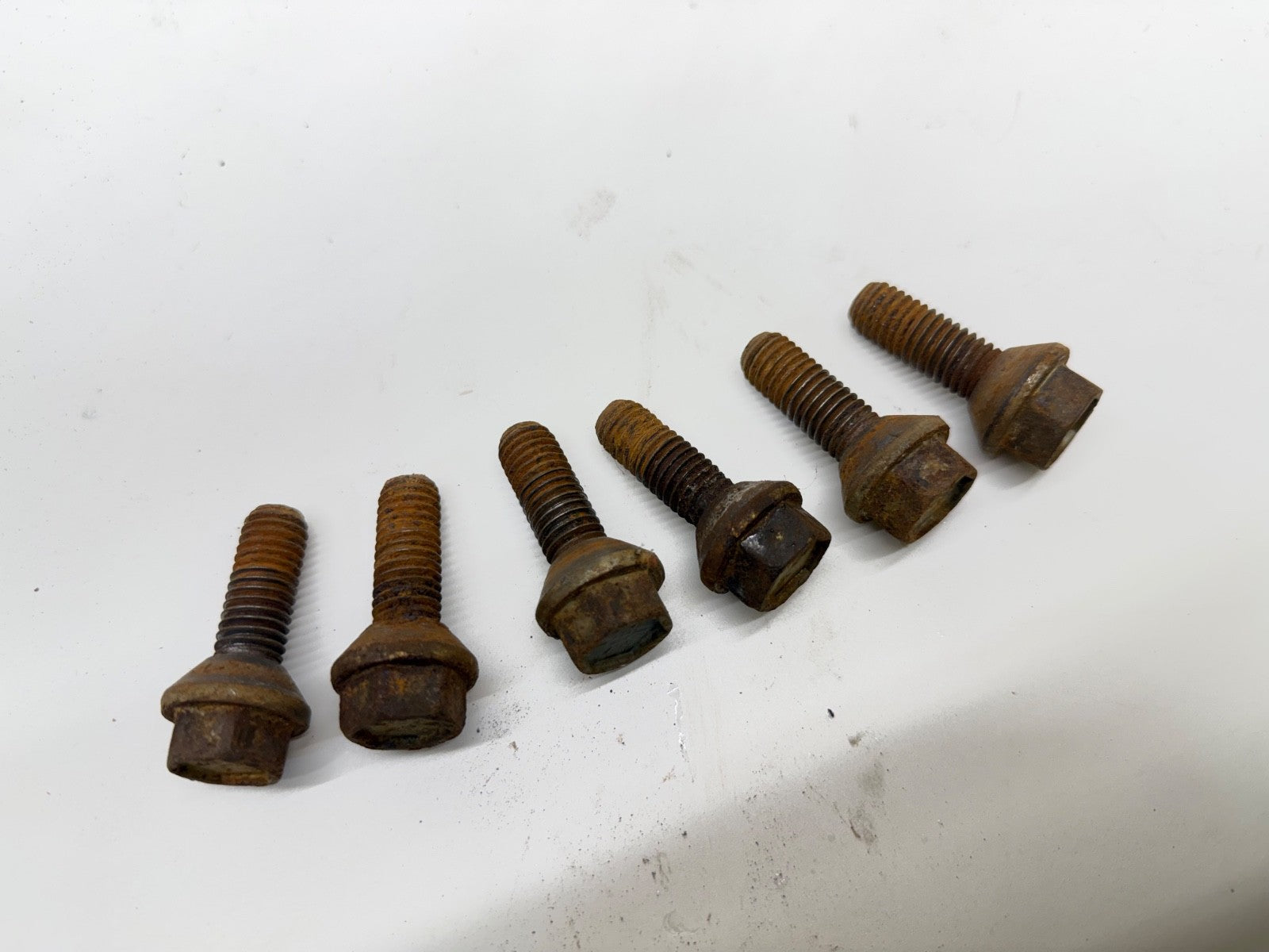 Jeep Wrangler YJ Transmission Skid Plate BOLTS 87-95 Set of 6 Bolts OEM