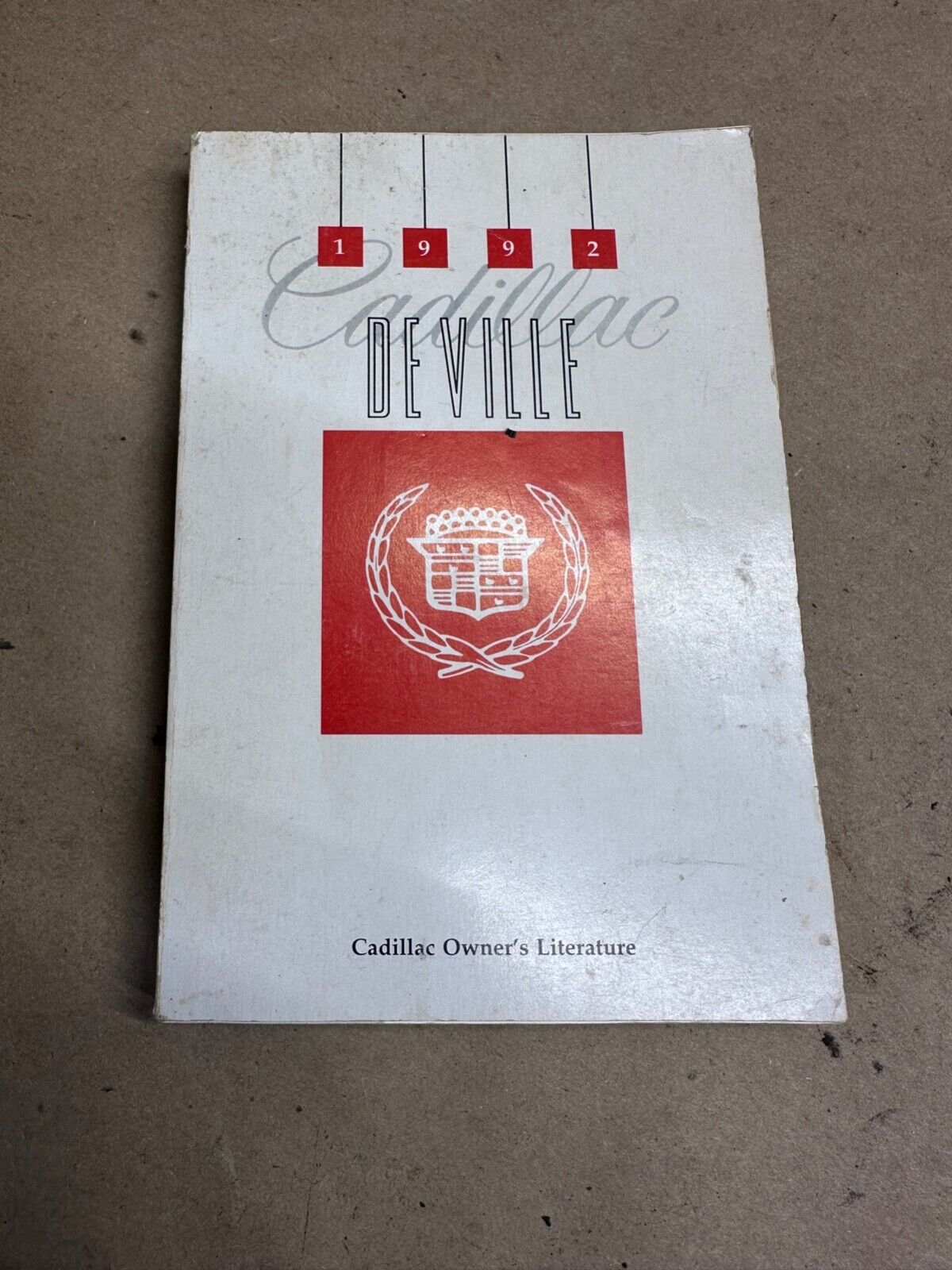 1992 Cadillac Deville Owners Manual User Guide Reference Operator Book Fuses