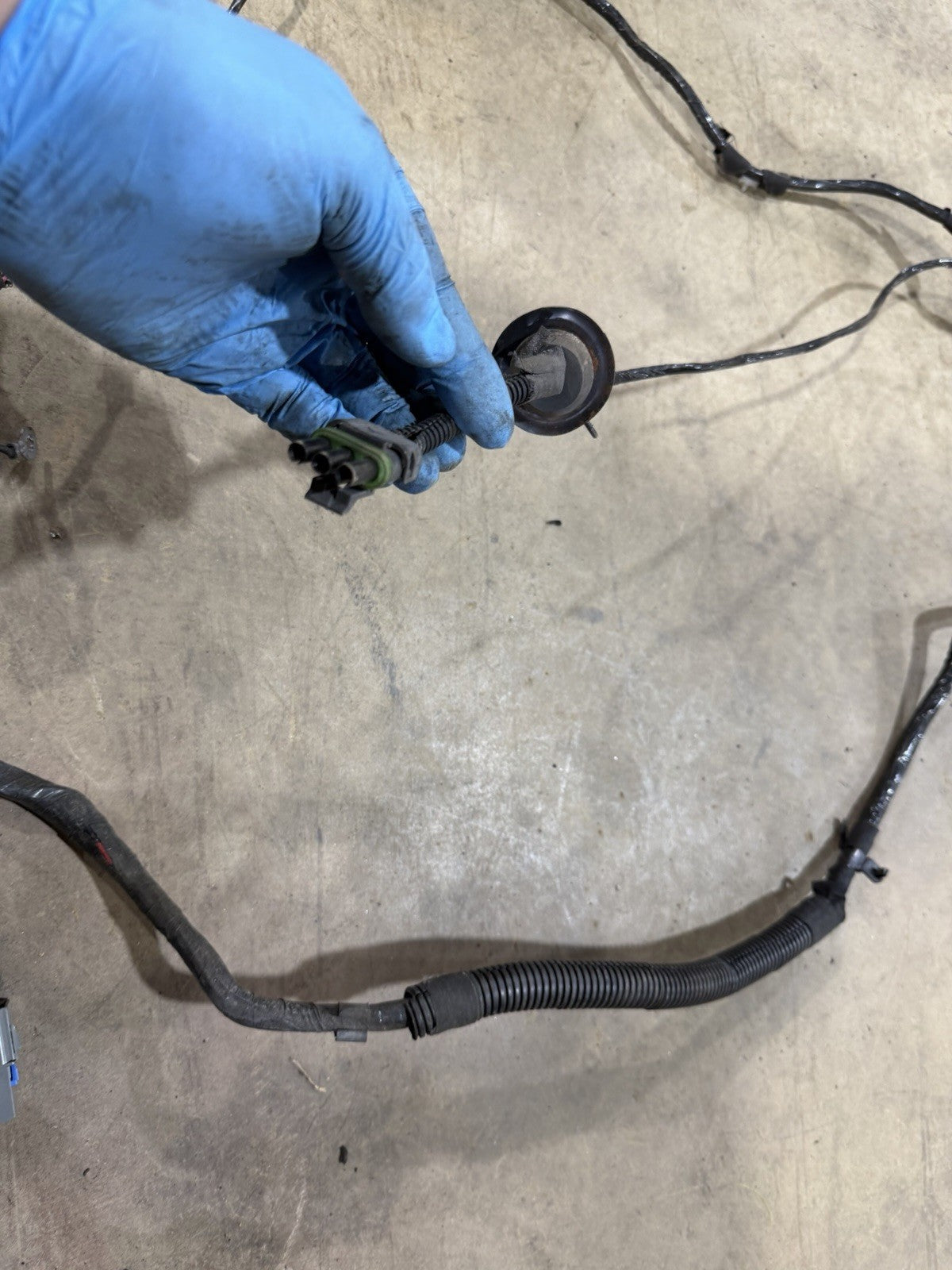 1995 Jeep Cherokee XJ 95 Rear Side Body Wiring Harness Factory Back Wire Factory