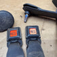 92-95 Jeep Wrangler YJ Rear Back Pair Seat Belt Buckle OEM Seatbelt Factory