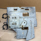 91-95 Jeep YJ Battery Tray Wrangler Factory Firewall Fuse Block Holder Mount OEM