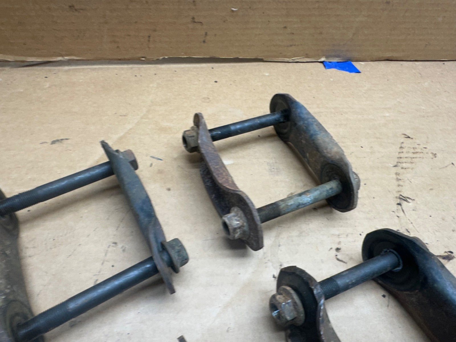 87-95 Jeep Wrangler YJ Shackles Shackle Front Rear Leaf Spring OEM Factory Stock