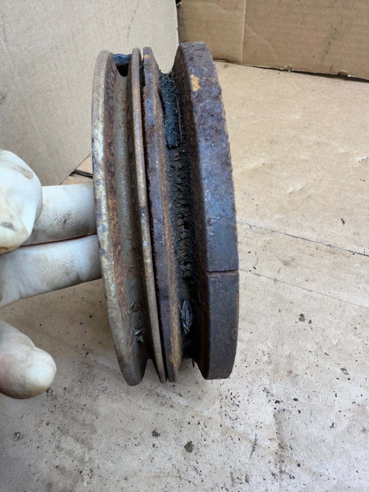 76-86 Jeep CJ7 CJ8 CJ5 Crank Pulley Balancer 4.2L Engine OEM Stock Factory 258ci