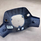 97-02 Jeep Wrangler TJ Steering Wheel Bottom Lower Trim Plastic Back Grey Gray