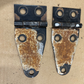 76-95 Jeep Wrangler YJ CJ Hood Hinges Hinge Set OEM FACTORY Bonnet