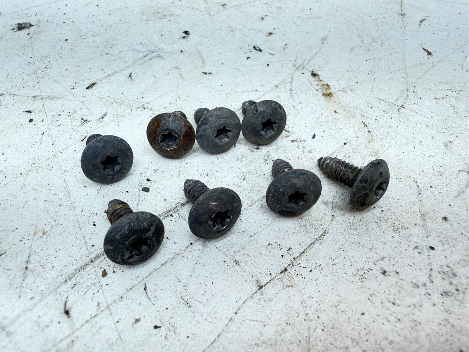 Jeep Wrangler YJ CJ 81-95 Set 8 Torx Mounting Screws Door Striker Pin Mount Bolt