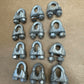 84 - Cable Clamps 3/8" U-Bolts Galvanized Clamps Steel Cable Wire U Bolt Clamps