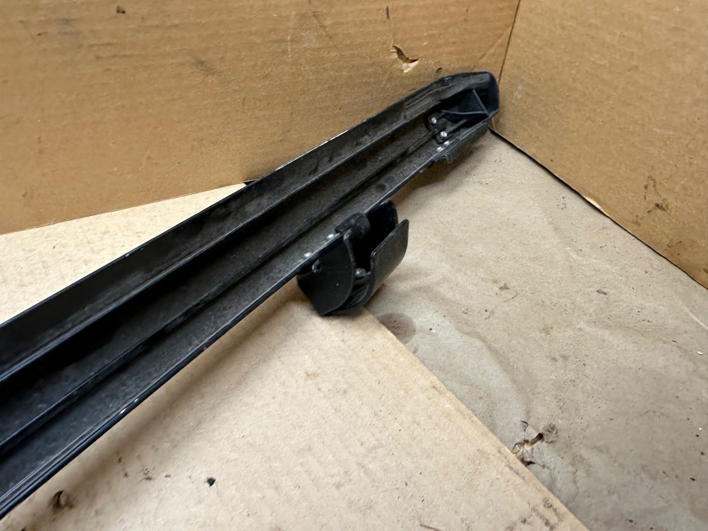 97-06 Jeep TJ Wrangler Aftermarket Windshield Channel Header Bar Soft Bikini Top