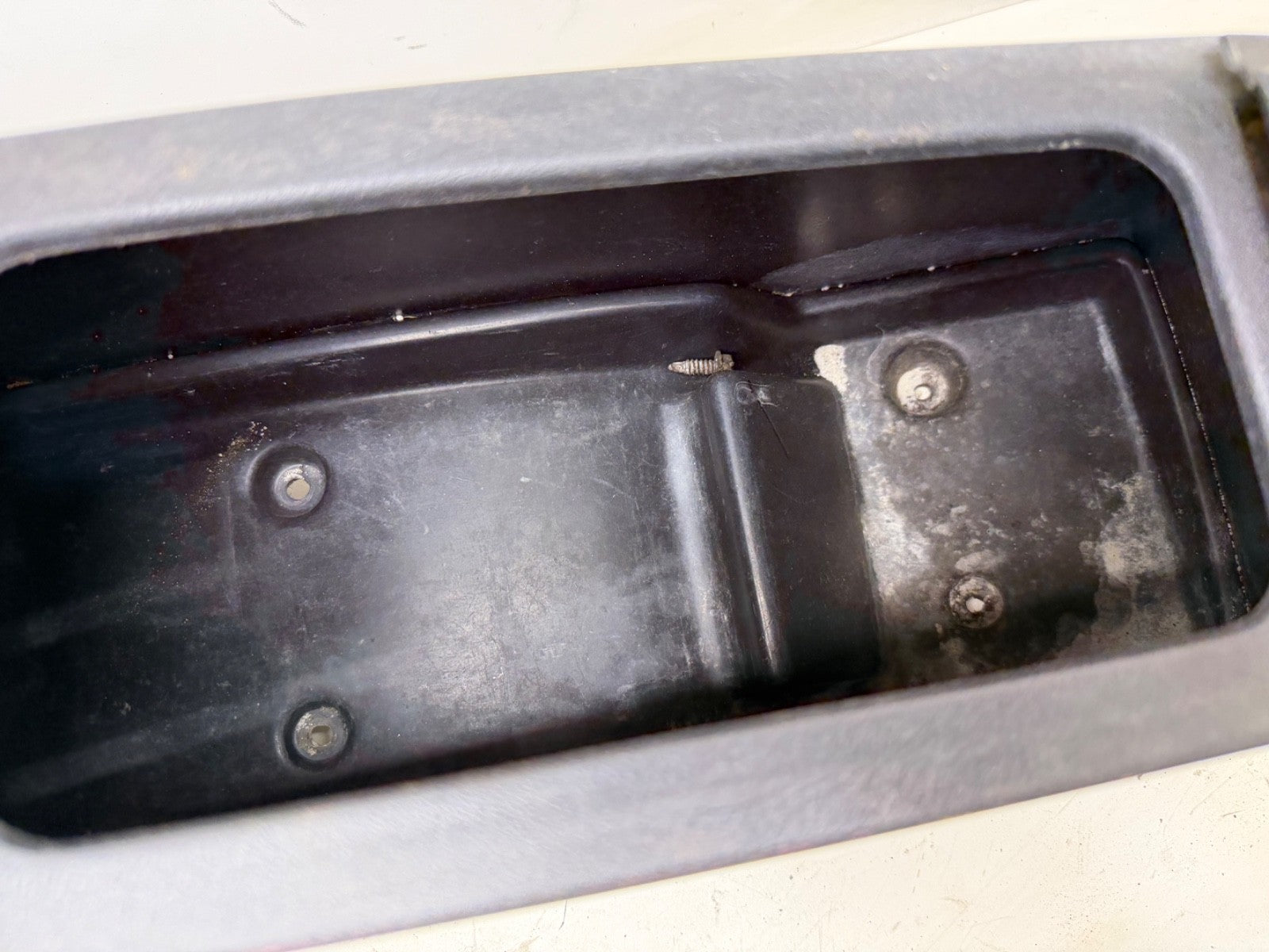 91-95 Jeep Wrangler YJ Interior Center Console Agate Grey Gray OEM Factory