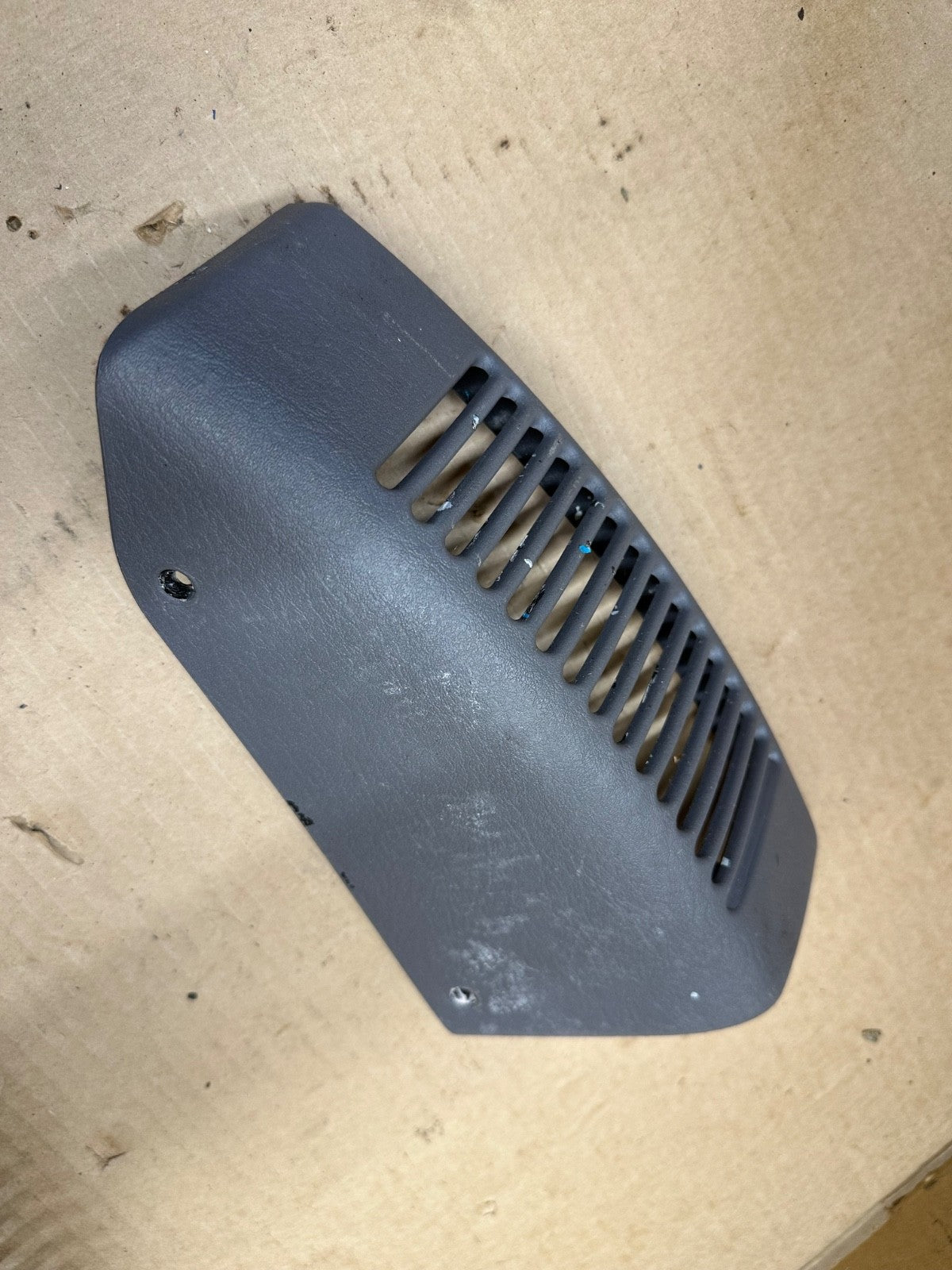 97-06 Jeep TJ Wrangler Factory Dash Speaker Cover Bezel Agate LH Driver Gray Gre
