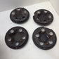 Jeep Cherokee XJ Wrangler YJ 84-01 Factory Black Center Cap Wheel Hub 5 Bolt