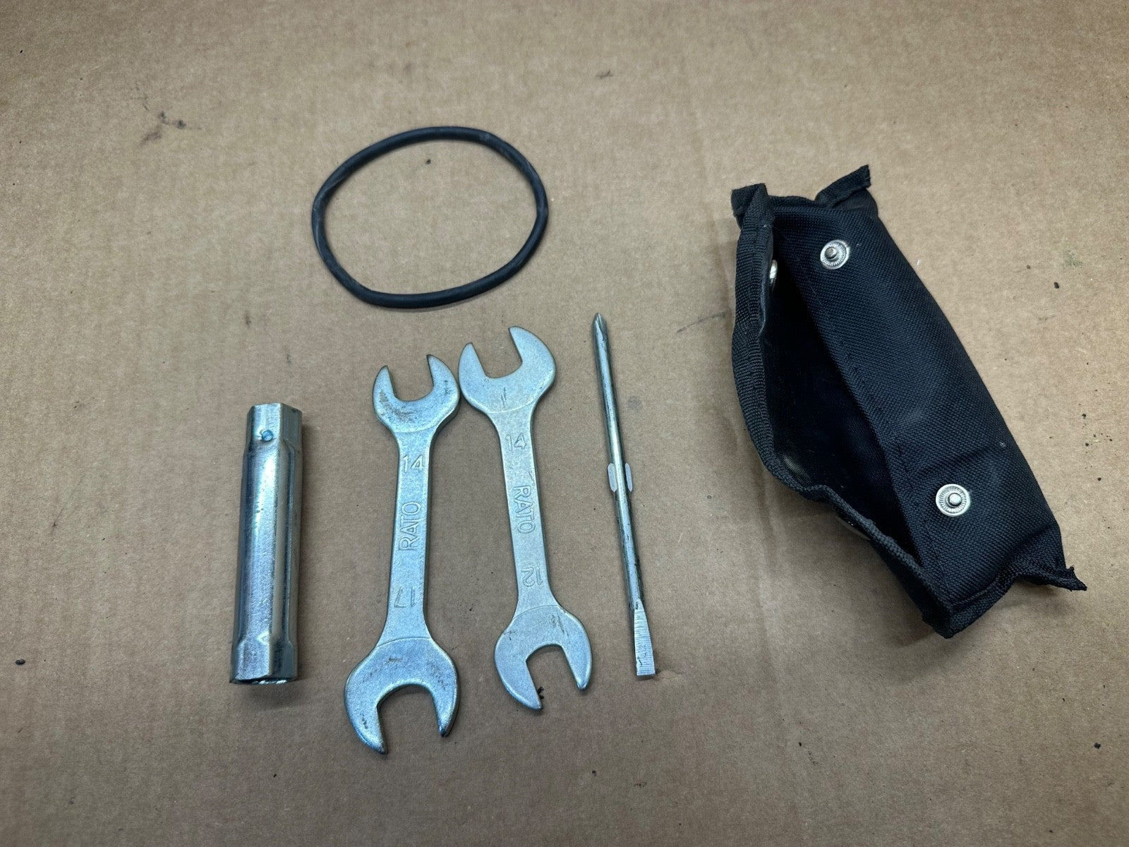 2017 - 2025 Kawasaki Z125 Pro BR125 Tool Kit OEM Factory Tools Pouch Z 125 Pro