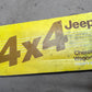 86 1986 Jeep Cherokee XJ Owners Manual Factory Owner's User Guide SF8952002575