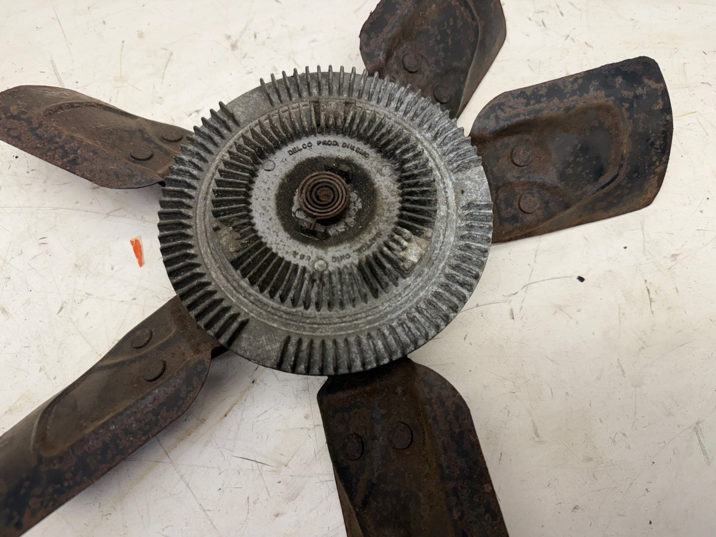 87-90 YJ Jeep Wrangler 6 CYL 4.2L Radiator Cooling FAN BLADE w/ CLUTCH Bolt On