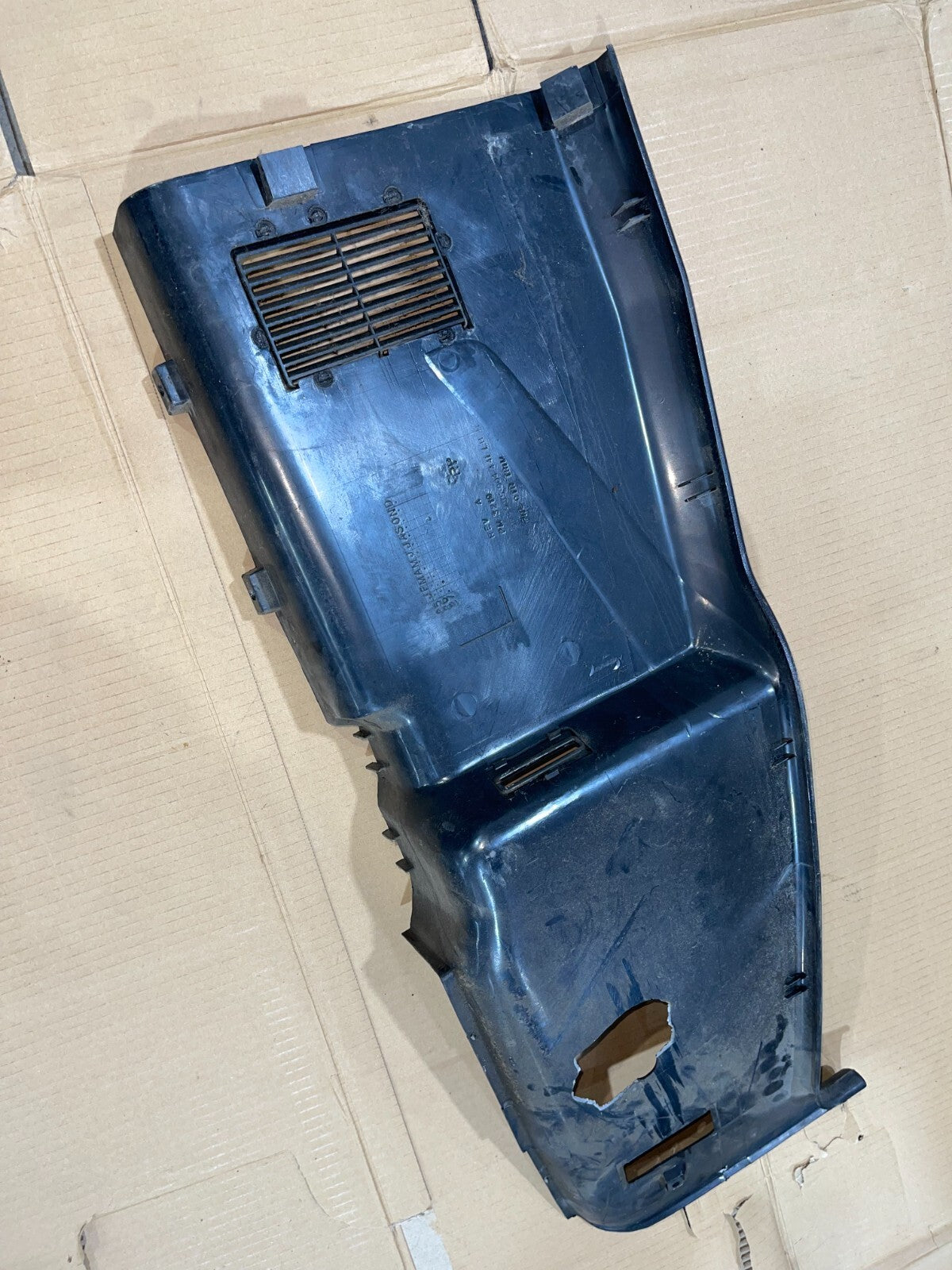 86-92 Jeep Comanche MJ Plastic Interior B Pillar Panel Left Driver Trim BLACK L