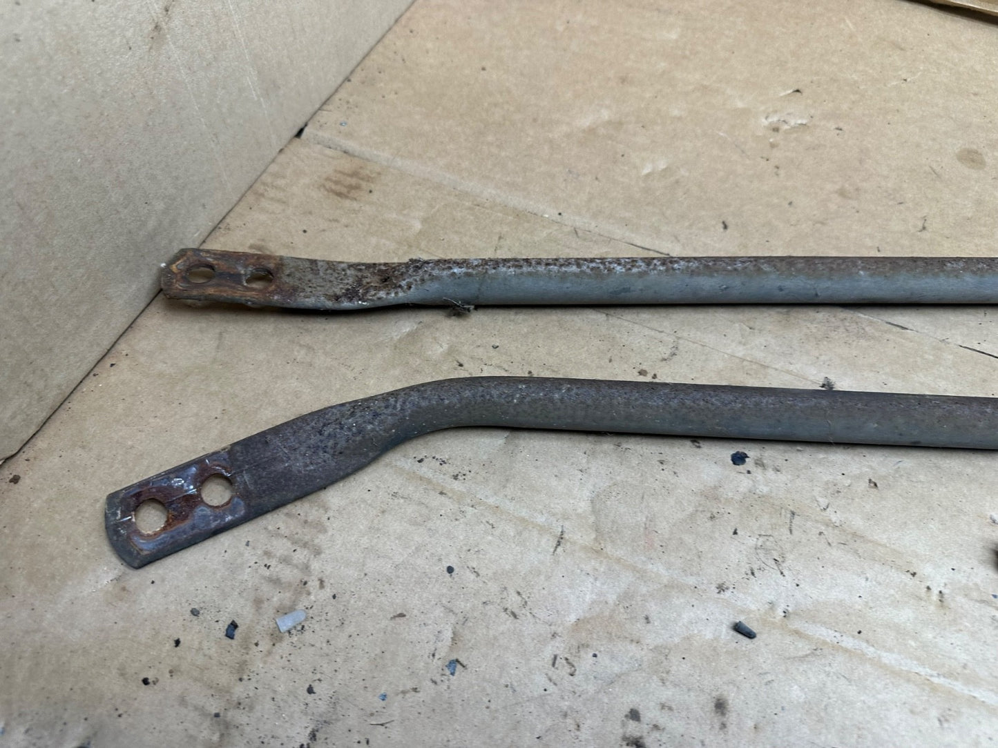 76-91 Jeep Wagoneer J10 Cherokee FSJ SJ Hood Support Rods Factory Brace Under OE