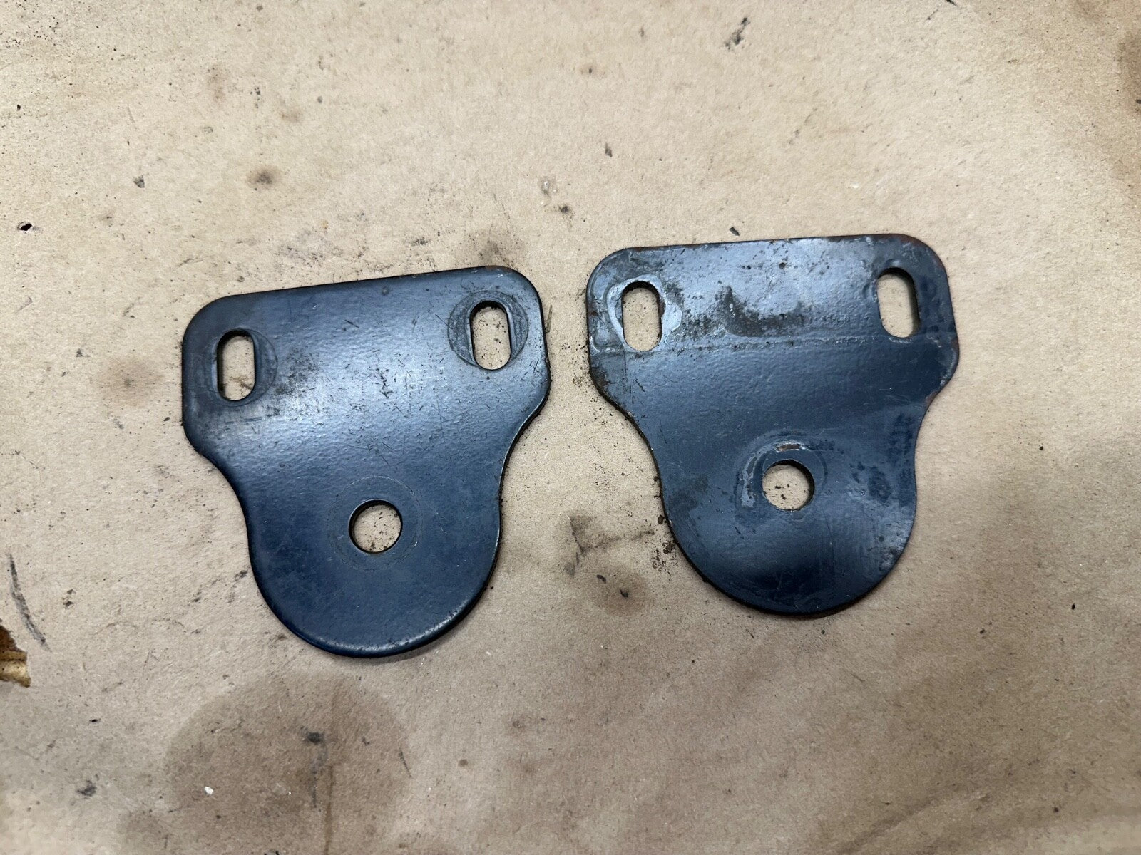 87-95 Jeep Wrangler YJ Windshield Mount Plates Plate Factory OEM Brackets OE