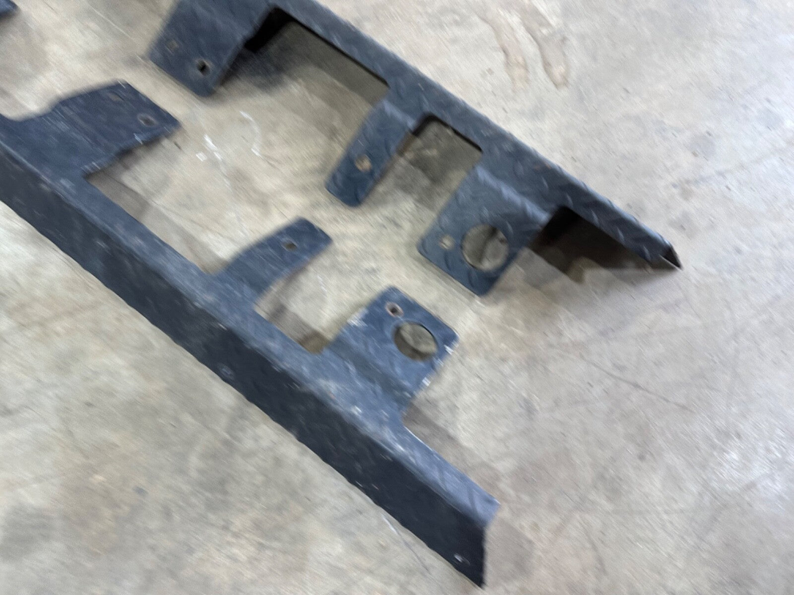 03-06 Jeep Wrangler TJ Rubicon OEM Black Rocker Guard Slider Pair Rock Trim Side