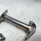 87-95 Jeep YJ Wrangler Chrome Hood Catch Latch Kit Aftermarket Stainless Steel