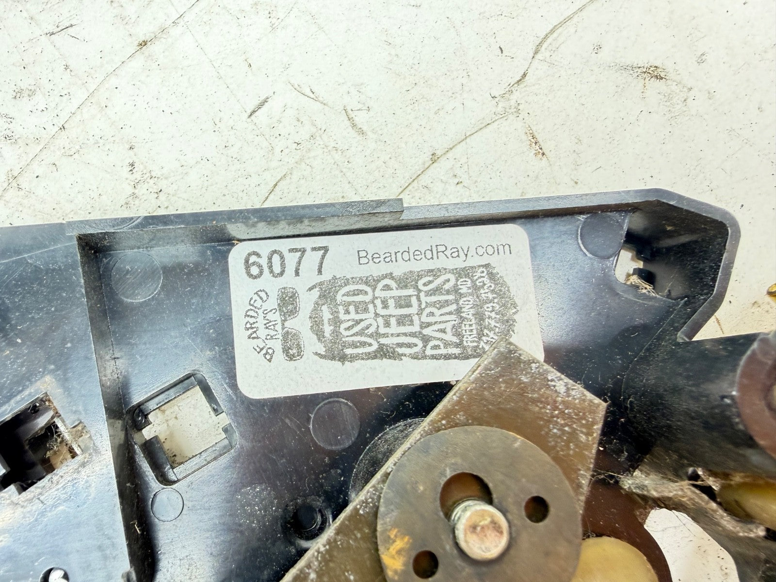 87-95 Jeep Wrangler YJ HEAT Panel Temp Climate Control Unit Heater HVAC Switch