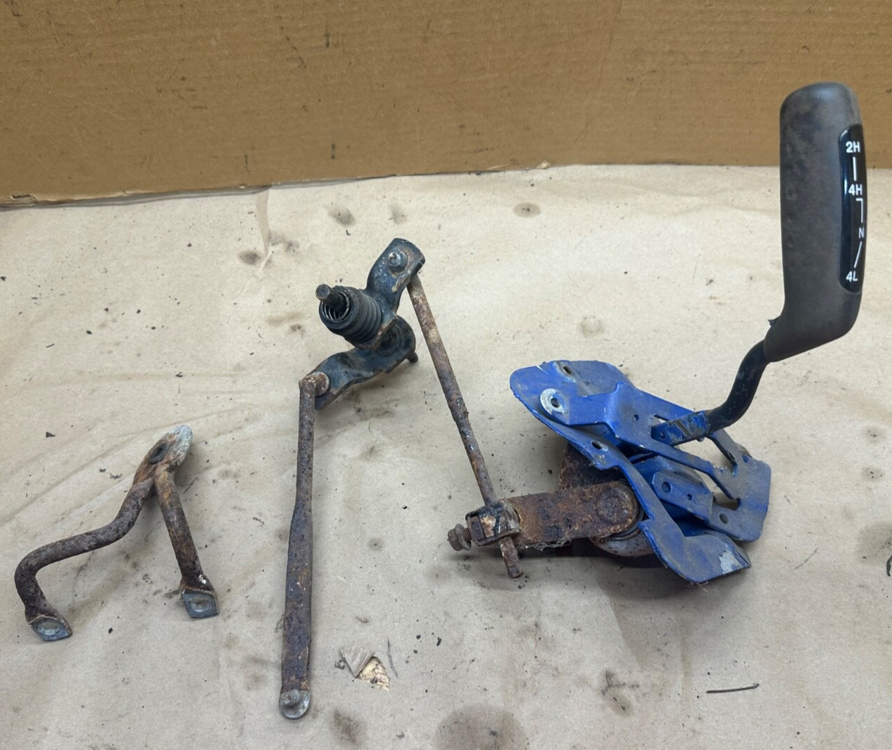 04-06 Jeep Wrangler TJ Rubicon 4x4 Transfer Case Shifter Linkage Rods Rod Lever