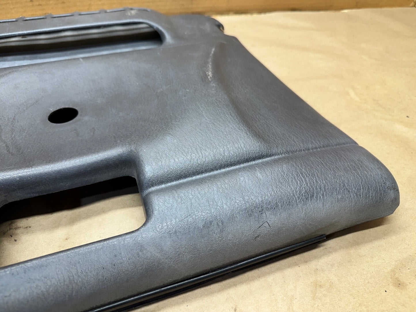 97-06 Jeep TJ Wrangler Driver Passenger FULL HARD DOOR PANEL AGATE GRAY OEM Grey