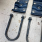 08-24 Ford Rear Leaf Spring U-Bolt Mount Plate F2UZ-5798-A E 150 250 350 Set OEM