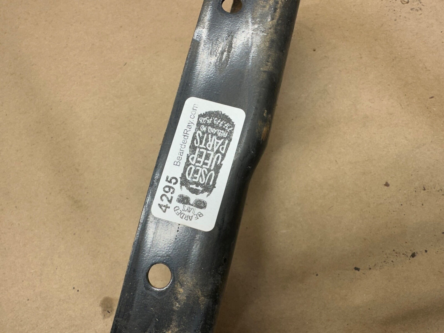 97-02 Jeep TJ Wrangler Front SEAT MOUNT Bracket Fixed Rail Drivers Left ONLY OEM