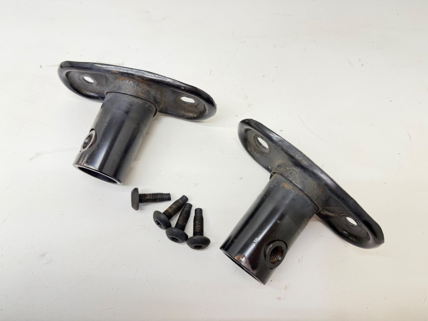 98-02 Jeep Wrangler TJ Roll Bar RollBar Extensions Windshield Bracket Mount OEM