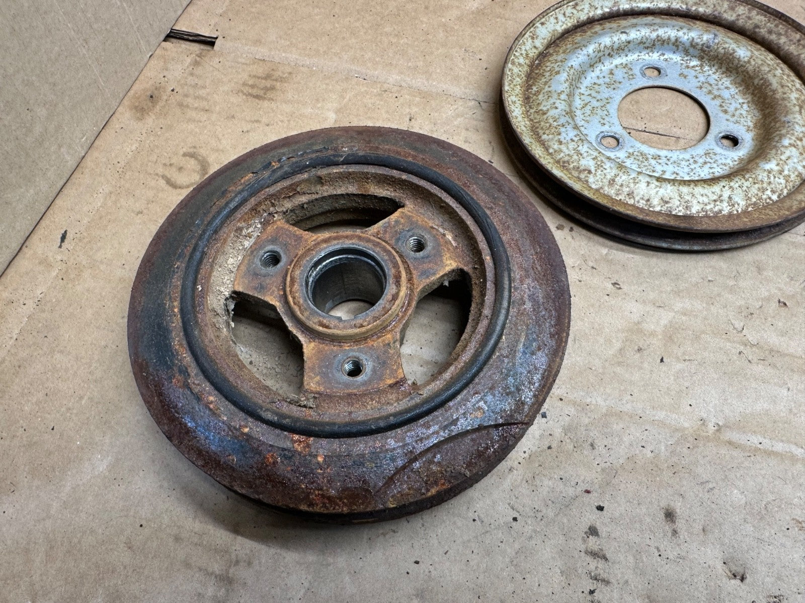 76-86 Jeep CJ7 CJ8 CJ5 Crank Pulley Balancer 4.2L Engine OEM Stock Factory 258ci