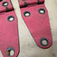 76-95 Jeep Wrangler YJ CJ RED Hood Hinges Hinge Set OEM FACTORY Bonnet Bolts