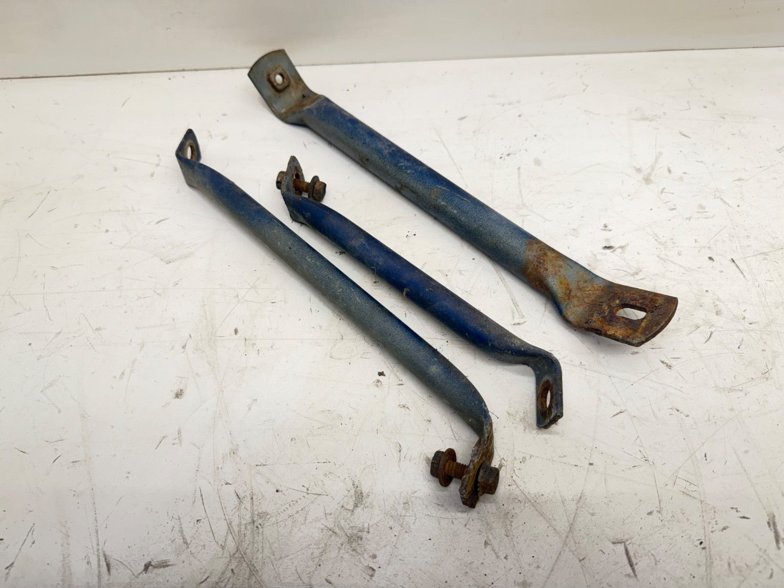 87-95 Jeep Wrangler YJ FENDER to Firewall Support Bar Set OEM Factory Rod Brace