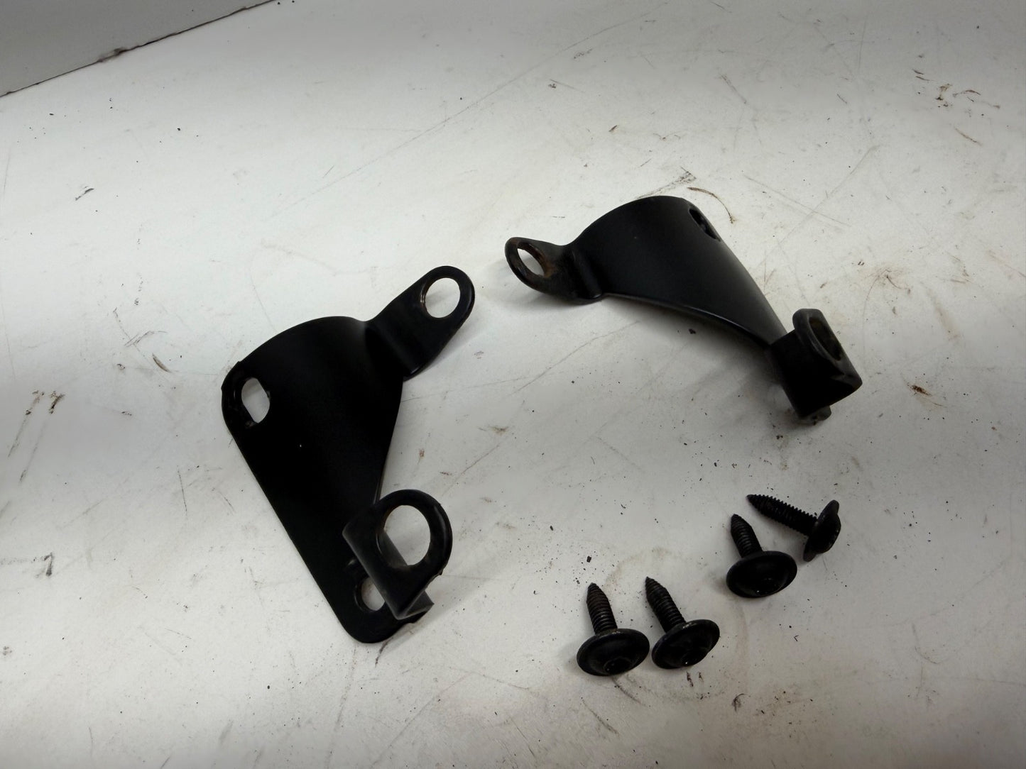 97-02 Jeep Wrangler TJ Soft Top to Roll Bar Brackets Roll Bar Mount Bow OEM Set
