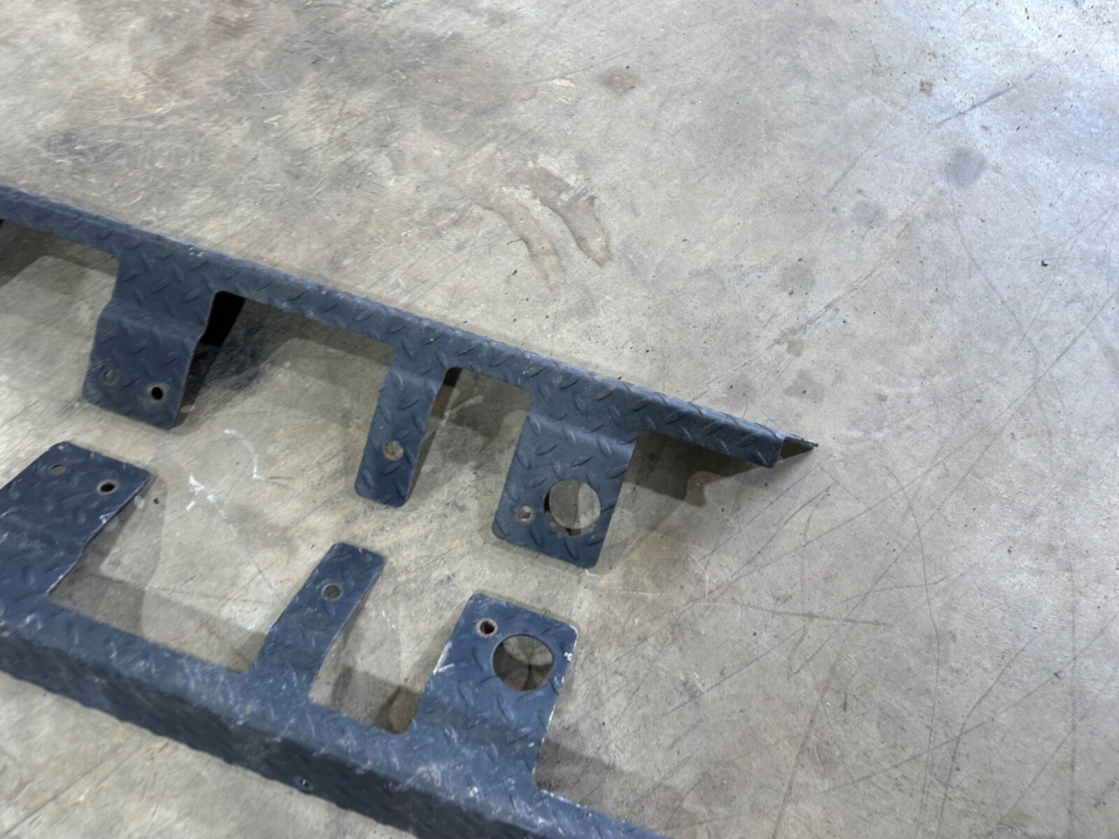 03-06 Jeep Wrangler TJ Rubicon OEM Black Rocker Guard Slider Pair Rock Trim Side