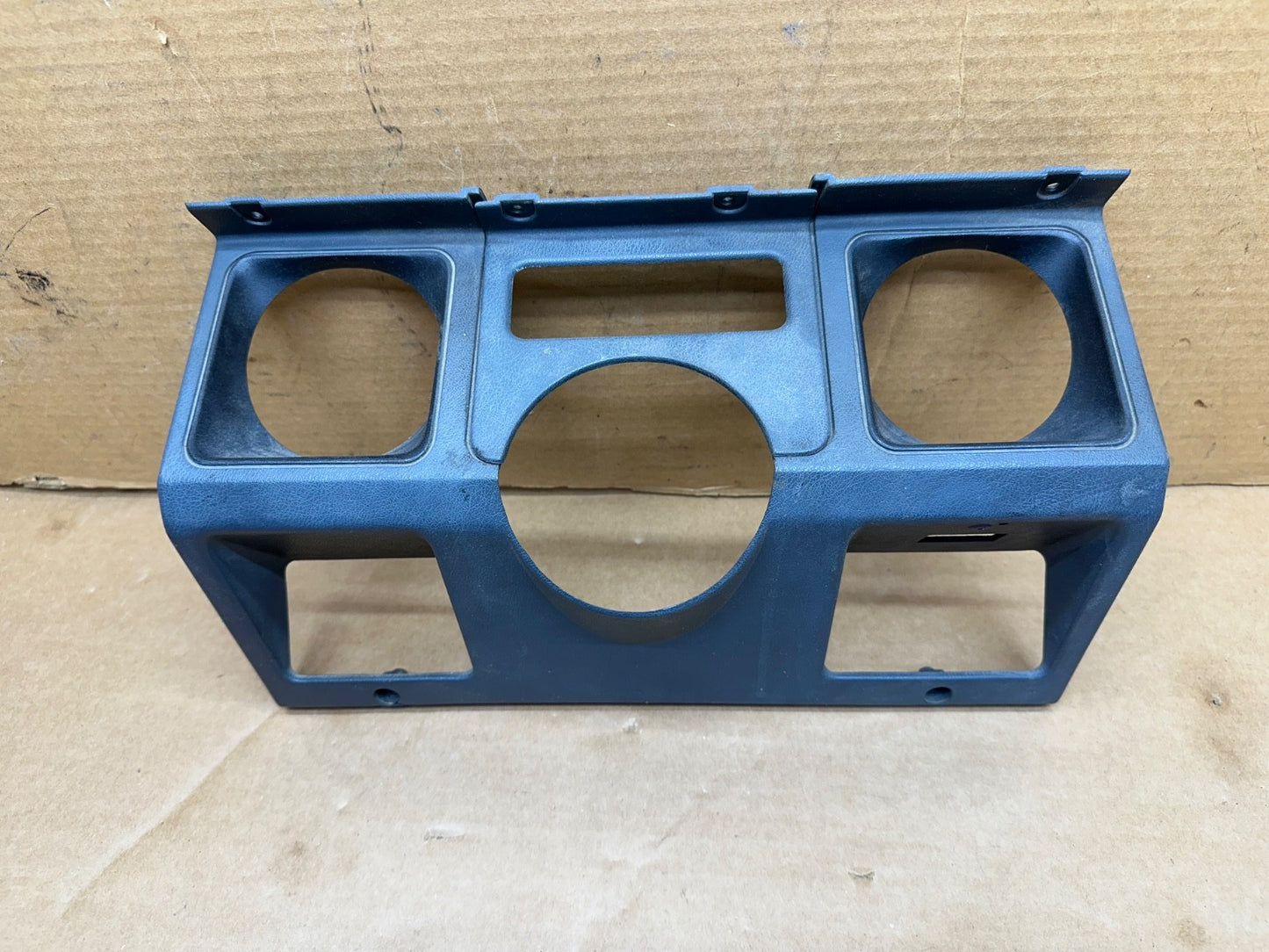 Jeep Wrangler OEM YJ Gauge Cluster Bezel OEM Gray 87 8 89 90 91 92 93 94 95 Grey