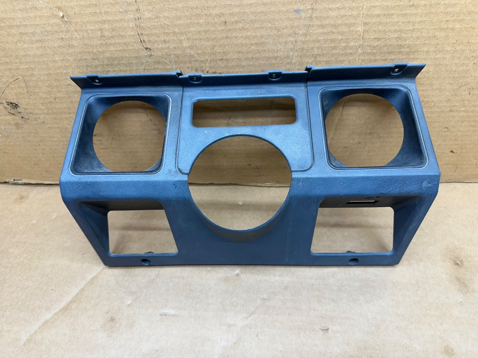 Jeep Wrangler OEM YJ Gauge Cluster Bezel OEM Gray 87 8 89 90 91 92 93 94 95 Grey