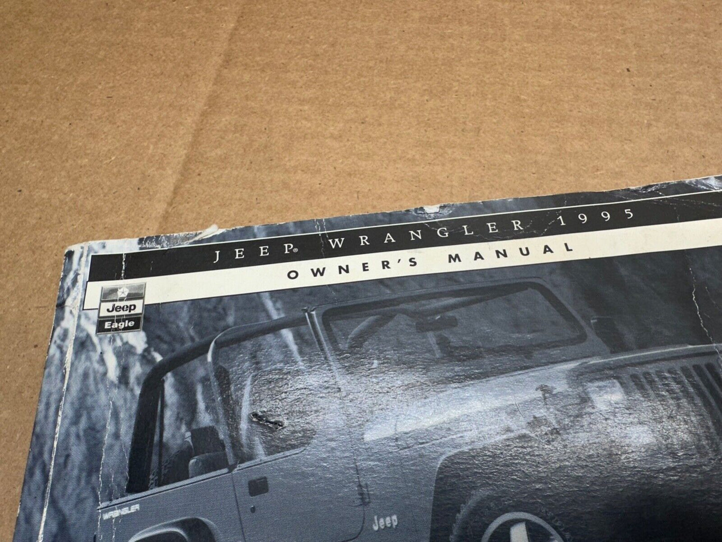 1995 Jeep Wrangler YJ OEM Owner's Manual Original With Case COMPLETE 95 Factory