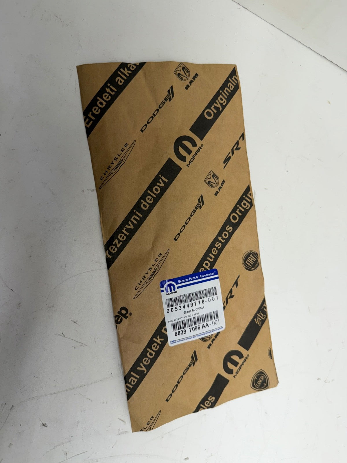 2018-2025 Jeep Wrangler OEM Mopar 68397096AA JEEP Fender Nameplate EMBLEM NEW