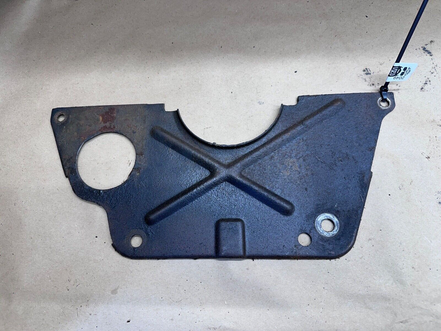 87-02 Jeep Wrangler YJ TJ Transmission Dust Shield Inspection Cover Plate 2.5 L