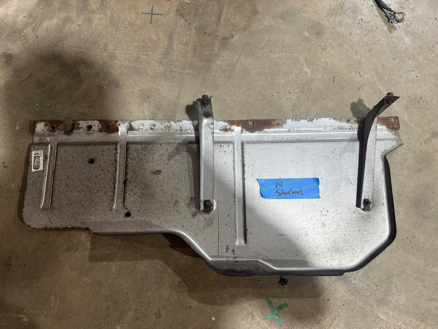 EXHAUST HEAT SHIELD COVER CHEVY GMC TRUCK SUBURBAN BLAZER 1981-1987 91 OEM Guard