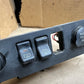 97-01 Jeep Cherokee XJ Dash Switch Panel Dash Defrost Rear Wiper 12v outlet OEM
