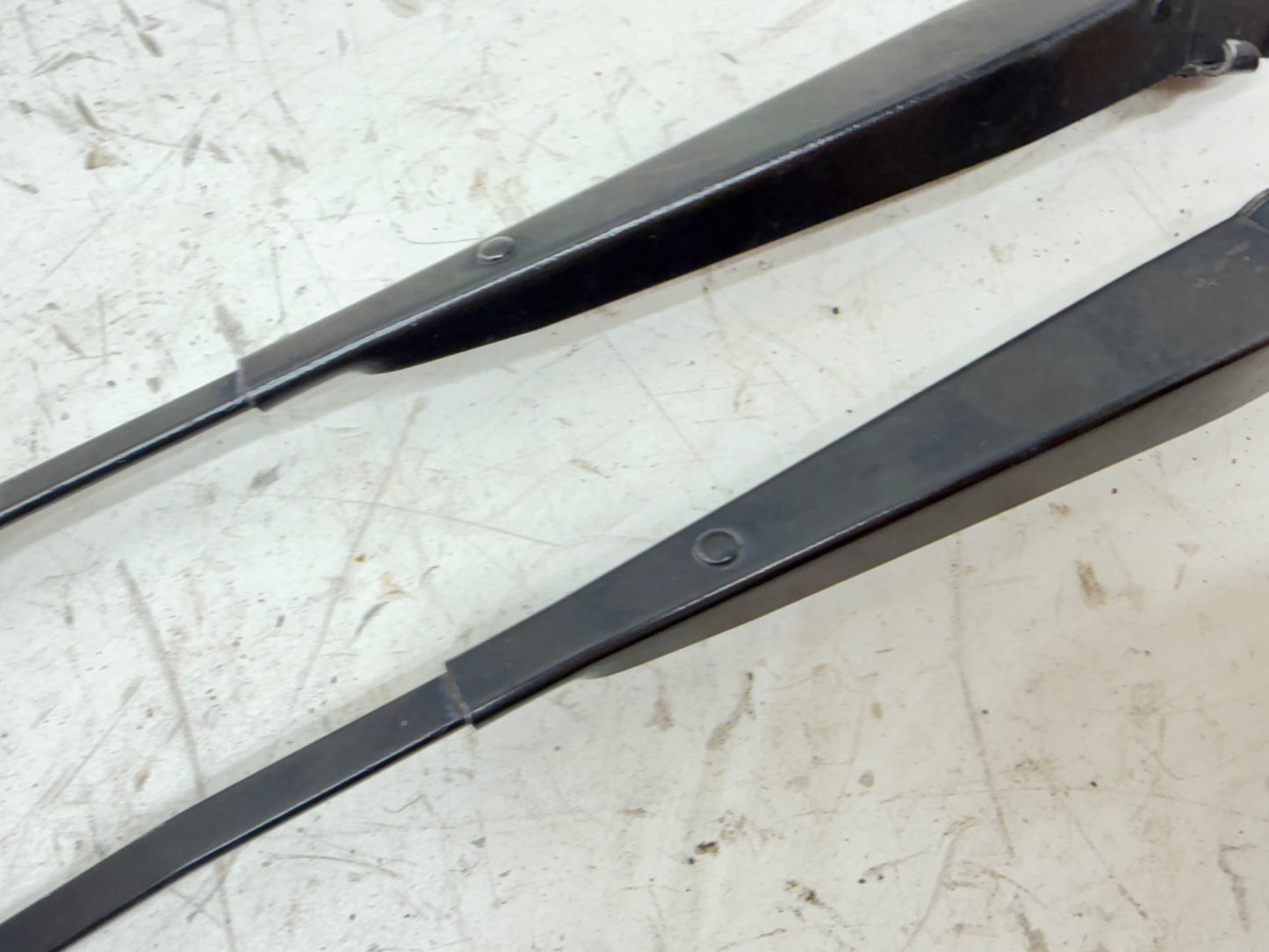 97-06 Jeep TJ Wrangler Left + Right Windshield Wiper Blade Arms PAIR Factory OEM