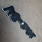 84-86 Jeep Cherokee XJ V6 2.8L Original Metal OEM Badge Emblem Chevy S10 2.8L